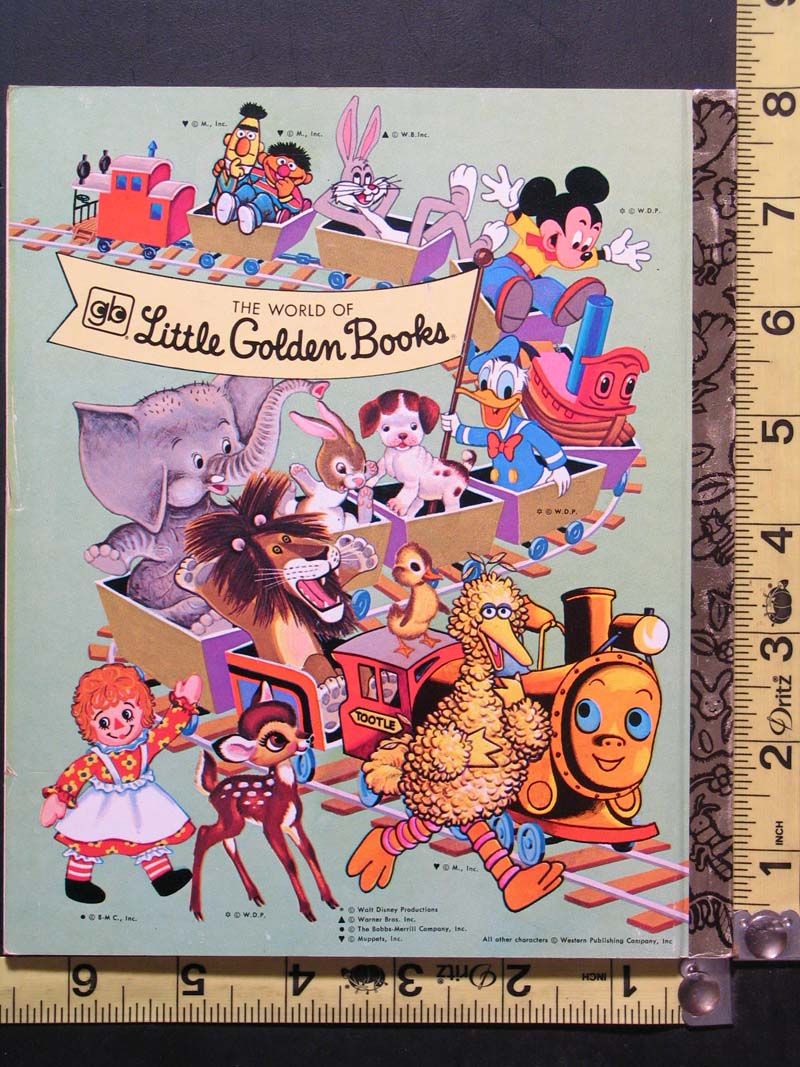 1978 Tootle by Gertrude Crampton Little Golden Book