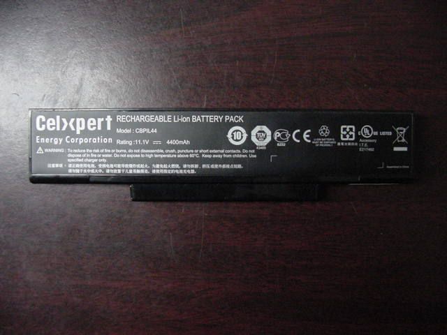 Cyberpower PC Laptop MS 16332 Celxpert Battery CBPIL44 BATSQU511