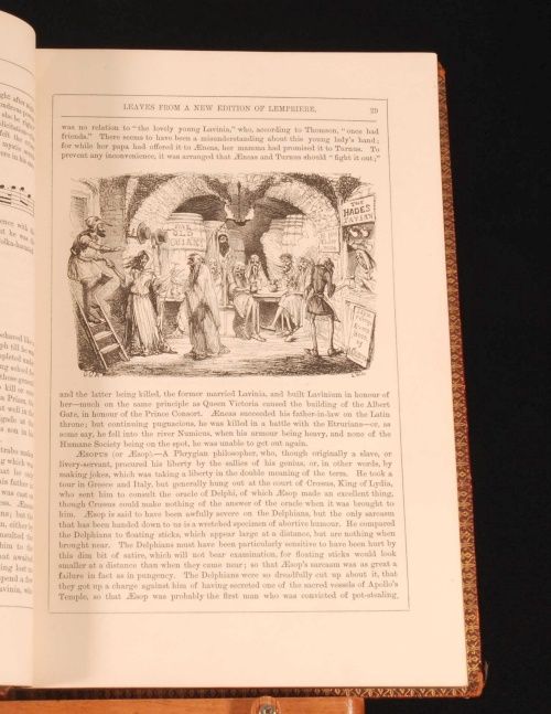 1869 George Cruikshanks Table Book Caricatures Illus