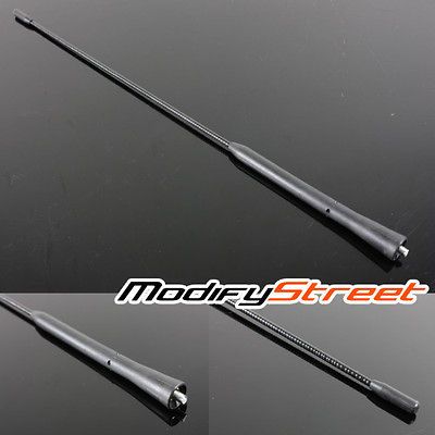  NISSAN STOCK AM FM RADIO MANUAL 16 BLACK ANTENNA MAST REPLACEMENT