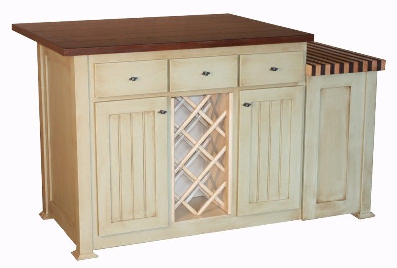 Country Kitchen Center Islands Amish Farm Butcher Block