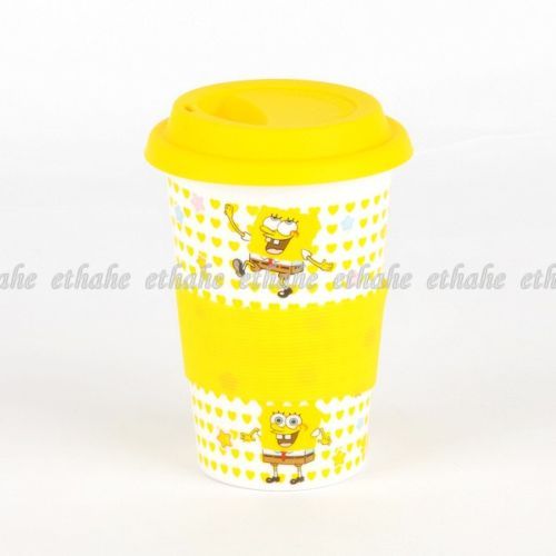 Spongebob Squarepants Coffee Mug Tea Cup Yellow E1G19X