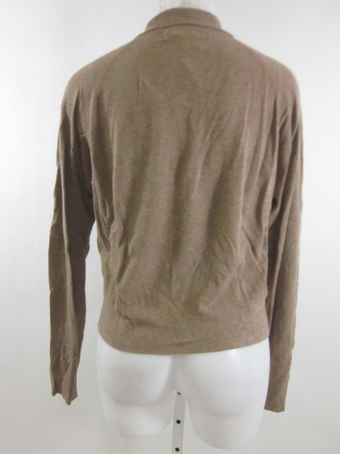 cynthia cynthia steffe brown cardigan sweater sz l