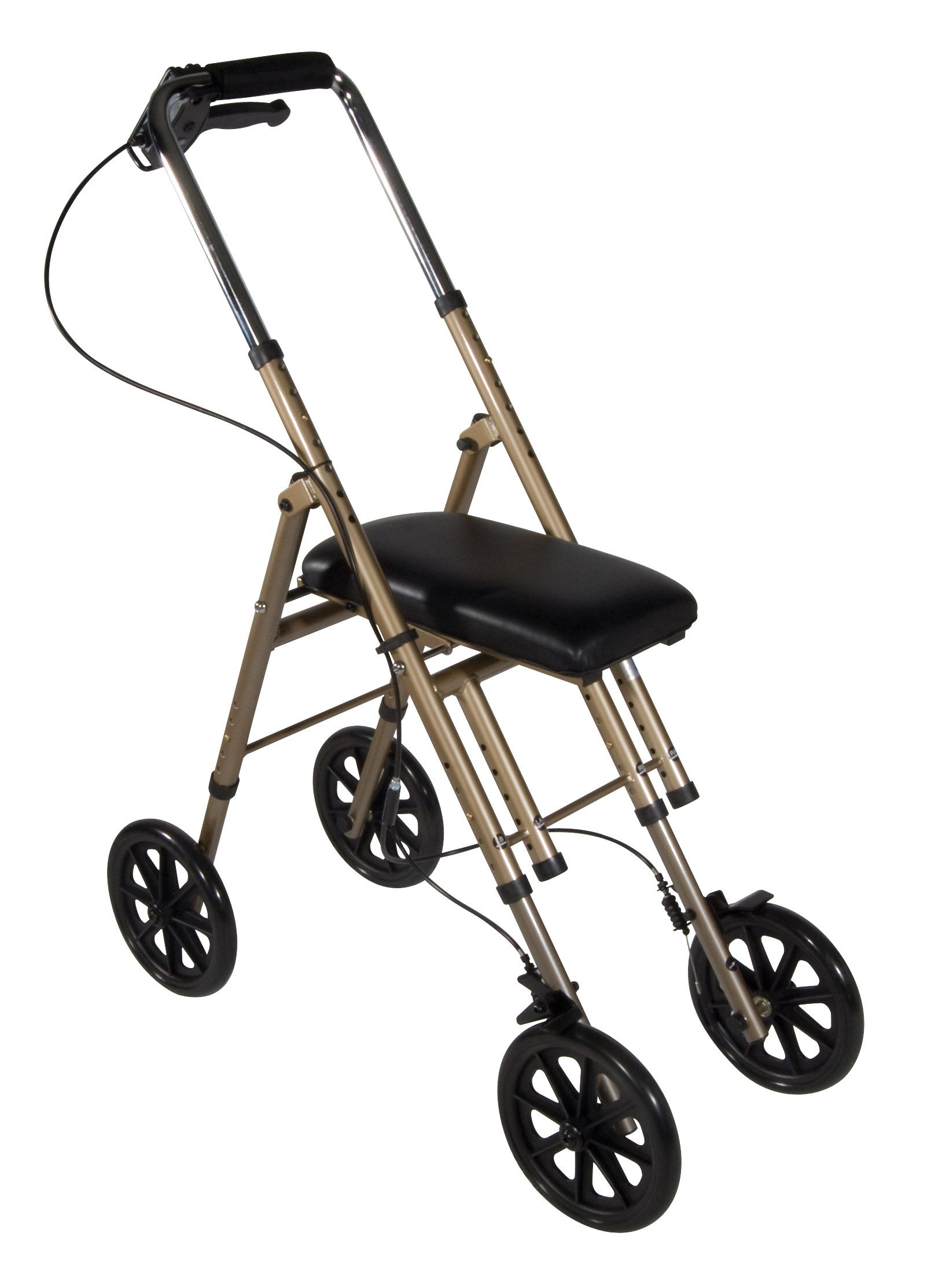 Crutch Walker Mobility Scooter Cruiser Rolling Walker Foldable Crutch