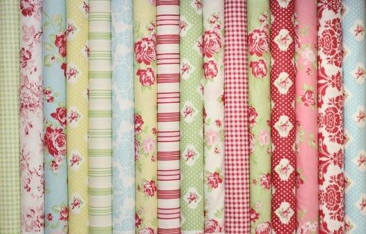 Darla Blush Pink Red Roses Tanya Whelan TW21 Fabric 1 2