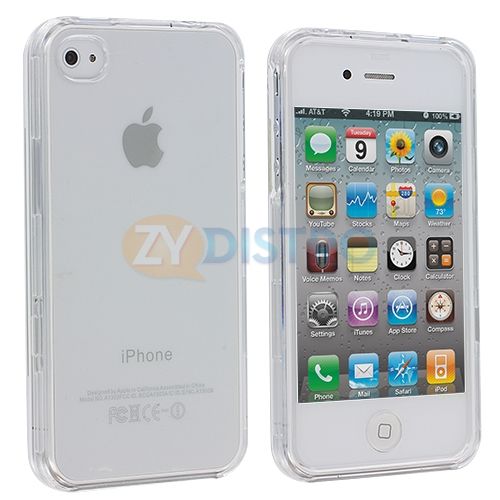 Crystal Clear Hard New Case Cover for Apple iPhone 4S 4G 4