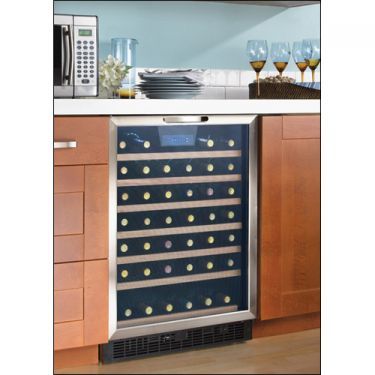 Danby DWC508BLS 50 Bottle Built in Wine Refrigerator w/ Stainless