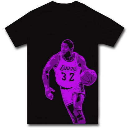 Magic Johnson T Shirt Larry Bird Jordan s M L XL 2XL