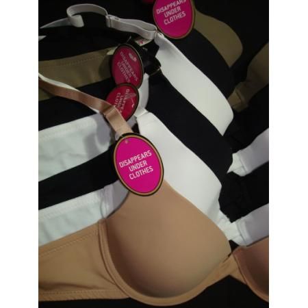 Seamless Deep Plunge Bra Wholsale 36C Assorted