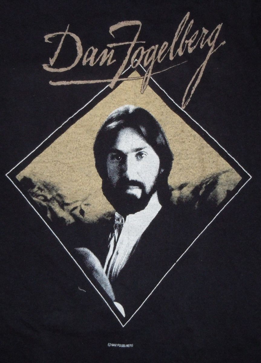 RARE VINTAGE 1980s 80s 1984 DAN FOGELBERG AMERICA TOUR CONCERT 2sided