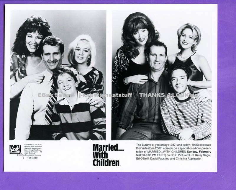  with Children Christina Applegate Ed O’Neill David Faustino