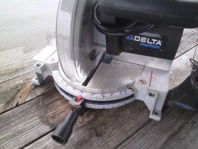 Delta Shopmaster Model MS250 10 Compound Power Miter Saw Construction