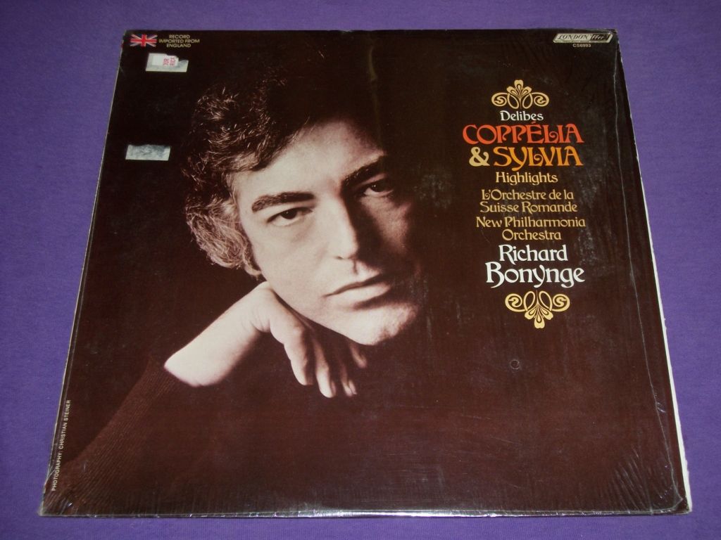 Delibes Coppelia Sylvia Richard Bonynge CS 6993 RARE