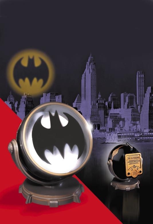 DC Comics★batman Batsignal★bat Signal Prop Replica Lights Up w Box