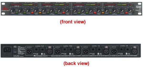 DBX 1046 4 channel compressor limiter quad NEW