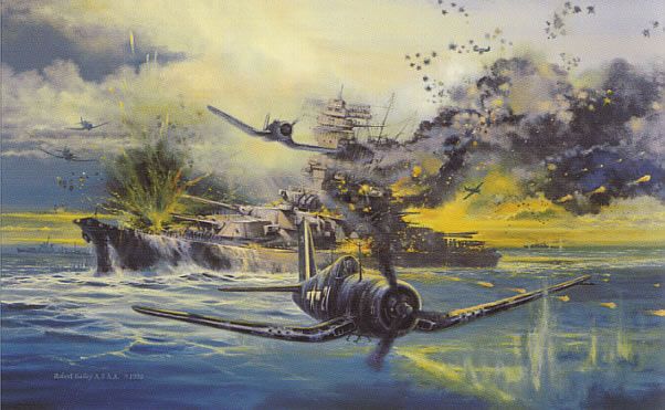 Robert Bailey Yamato Print Imperial Sacrifice w Sig