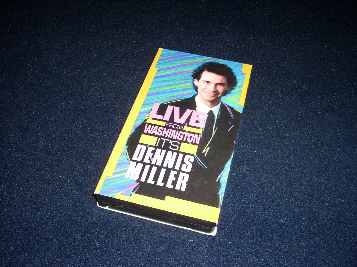  from Washington Its Dennis Miller Comedy Video VHS Tape Movie