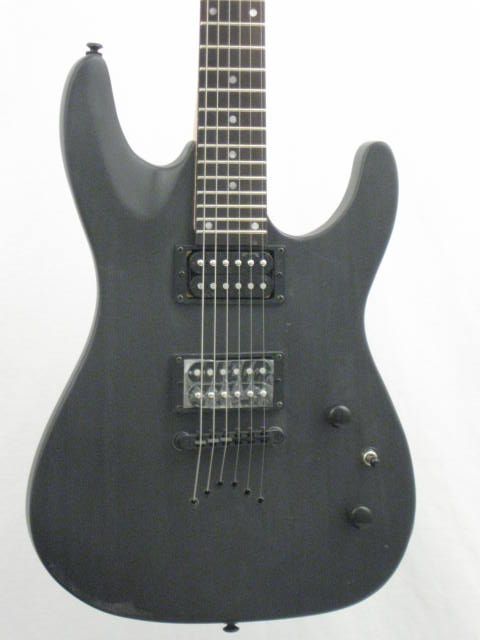 DEAN VNXMT/TBKS TRANS BLACK VENDETTA XM TREMOLO ELECTRIC GUITAR  BLEM