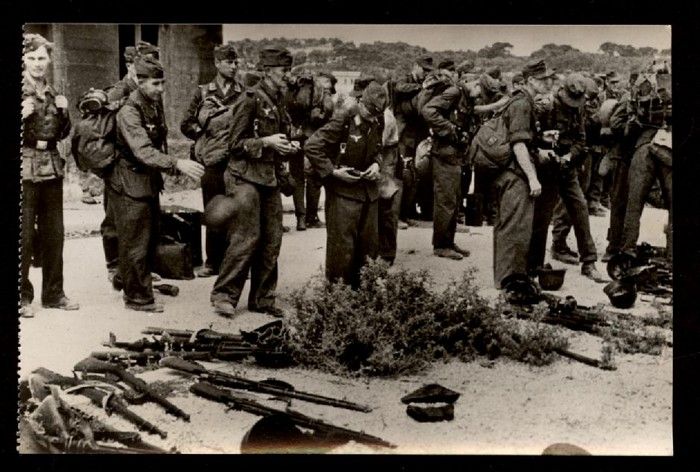 1944.GUERRE MONDIALE.FRANCE.MARSEILLE.RéDDITION DES ALLEMANDS.