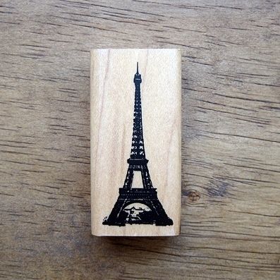 Decorative Stamps Rubber Stamp Vintage Eiffel Tower