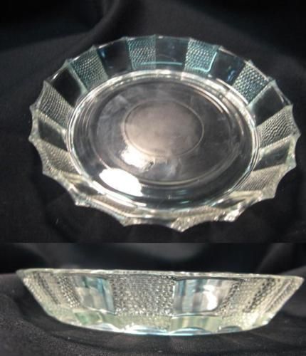 Jeannette Dew Drop Round Dish Lazy Susan Center Piece