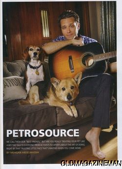  MINOGUE metrosource magazine Sam Champion Seamus Dever CASTLE Dec 2012