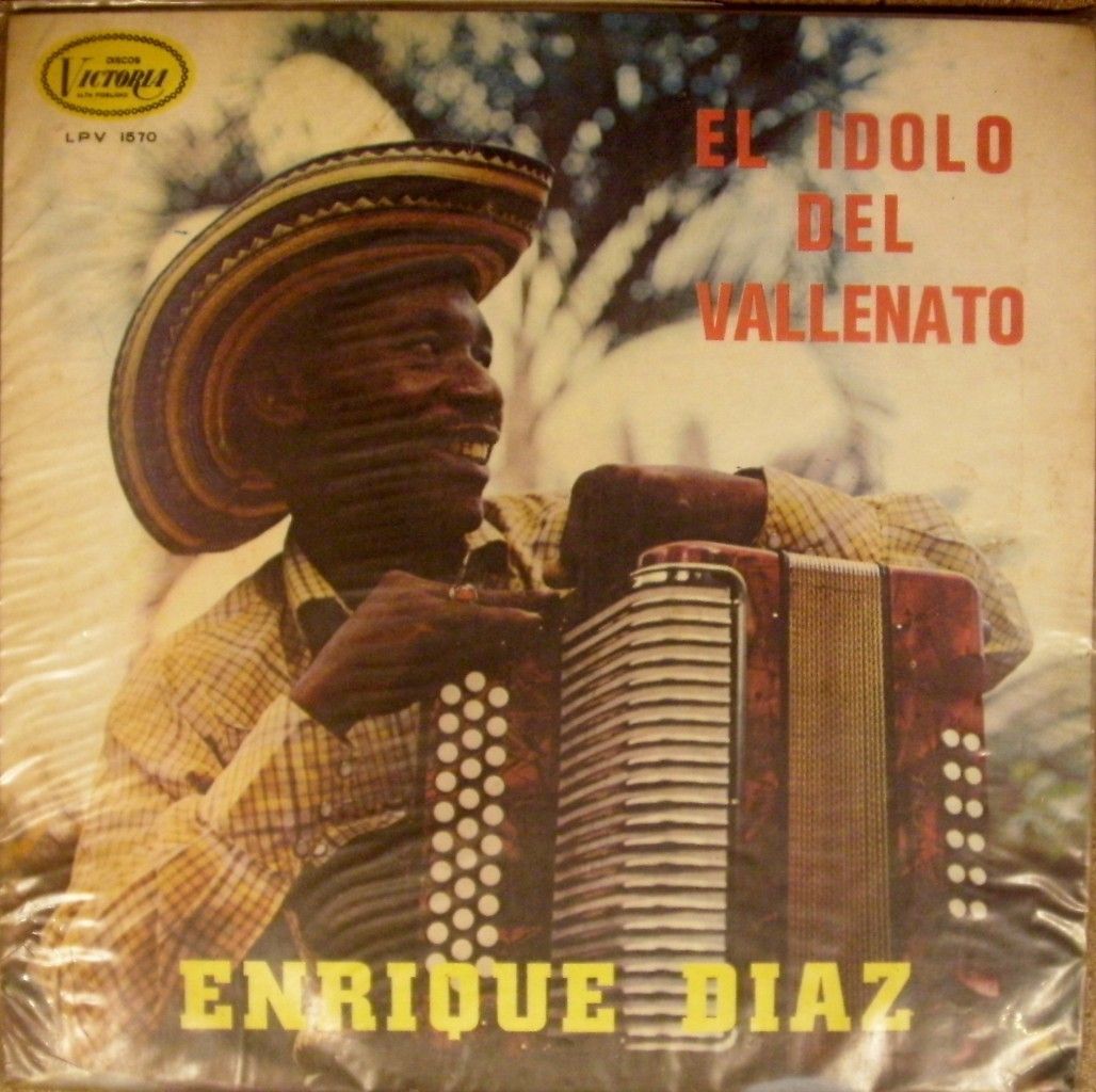 LP Latin Enrique Diaz El Idolo Del Vallenato Merengue Paseo Pasaje LPV