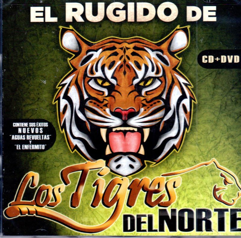 Los Tigres Del Norte El Rugido de Los Tigres CD DVD 808835459907