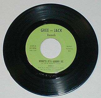  Soul 45 Gree Jack Records 461 Debra Whats It Gonna Be 1960s VG