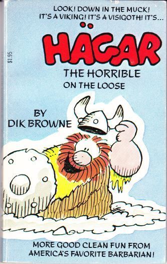 Paperback Dik Browne Hagar The Horrible on The Loose Tempo 960701