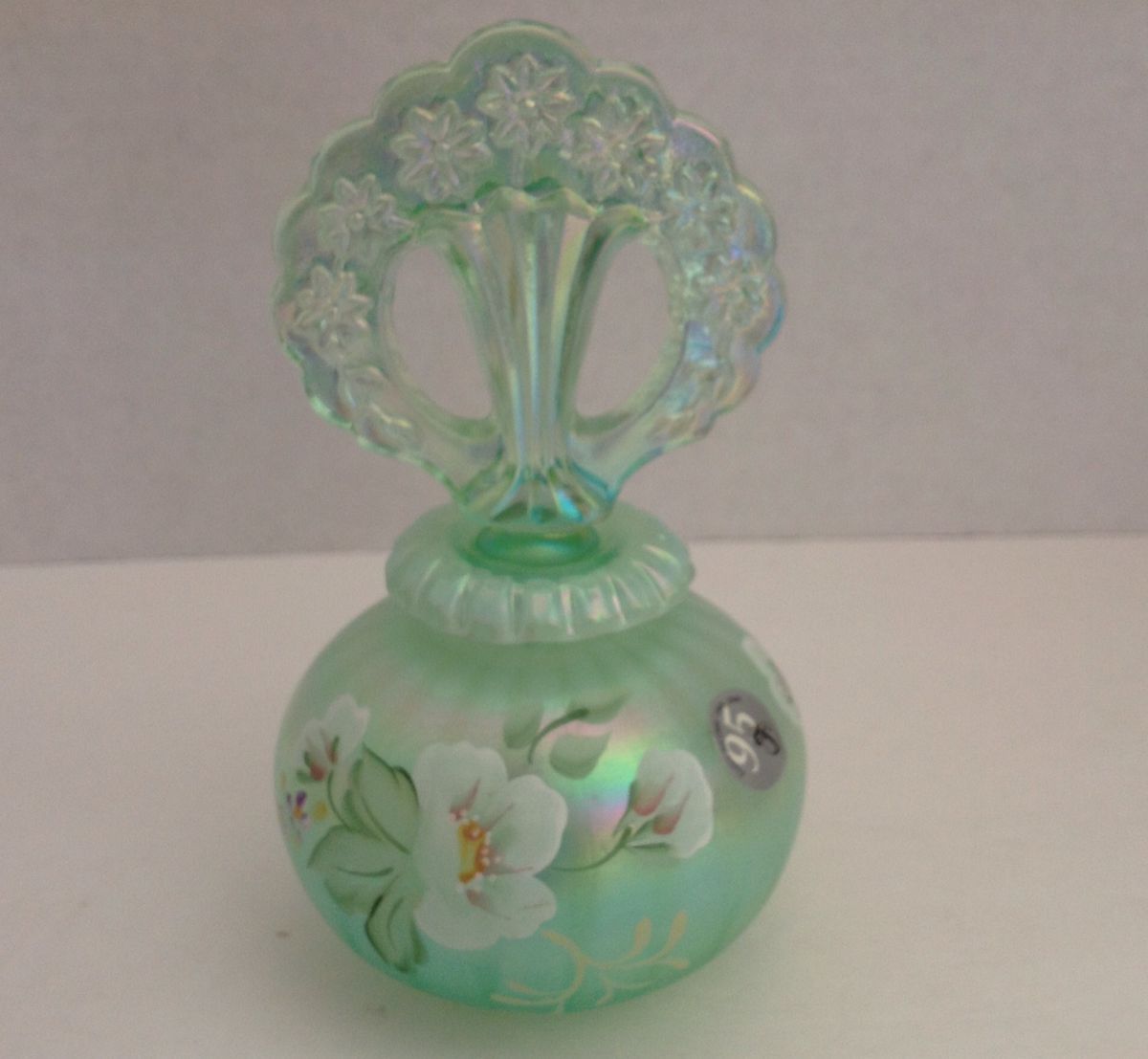 Fenton 95th Family Signature Historic Collection Perfume Bottle Lt Ed