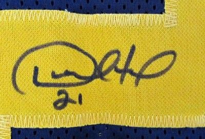 Desmond Howard Michigan Wolverines Autographed Jersey JSA