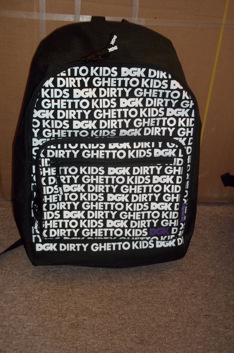 DGK SKATEBOARDS BACKPACK NEW