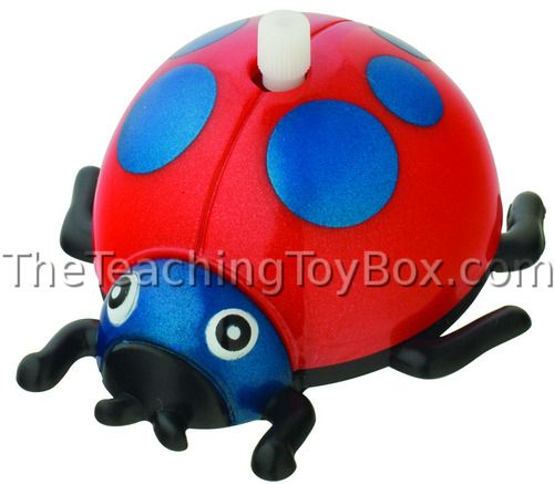 New Wind Up Never Fall Lady Bugs Toy Speech OT Therapy