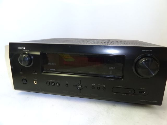 Denon AVR 891 7 1 Channel 135 Watt HDMI Home Theater 3D Ready Receiver