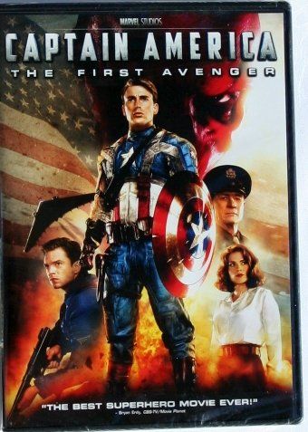 Disney Movie Captain America First Avenger Marvel Studios DVD New Gift