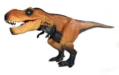 Jumbo Brown T Rex Dinosaur Puppet by Puppetoys