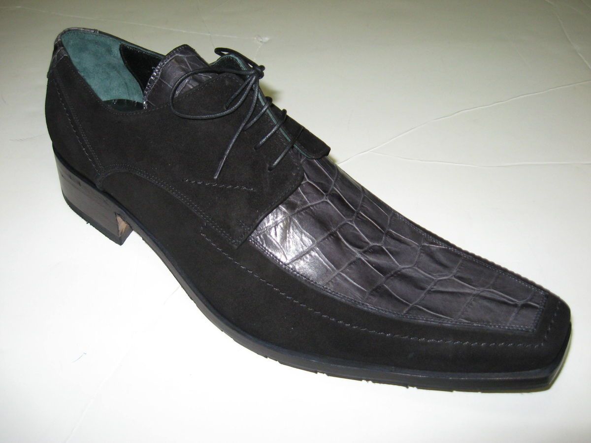  Dino Bigioni Ricky Dress Shoe Black Size 10