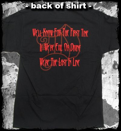 Dio   Last in Line t shirt   Official   FAST SHIP