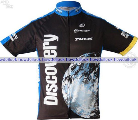Discovery Channel Cycling Jersey Bike Shirt Size s 3XL
