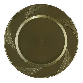 Plastic Plates Gold Newbury 10 75 15 Pack 12491