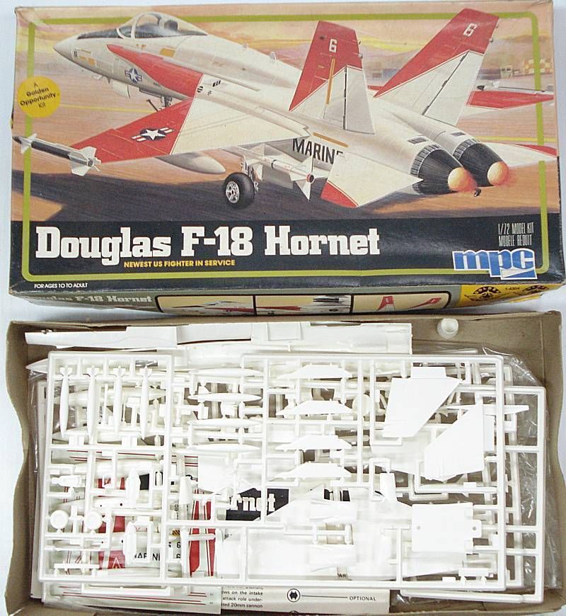 Douglas F 18 Hornet US Marine Multi Purpose Aircraft 1 72 Scale by MPC