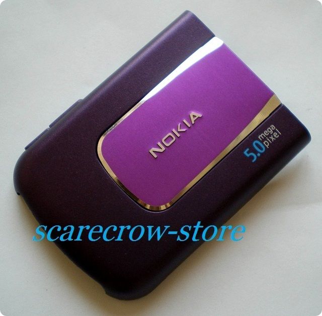 For Nokia 6220C 6220 Classic Purple Battery Back Case Cover