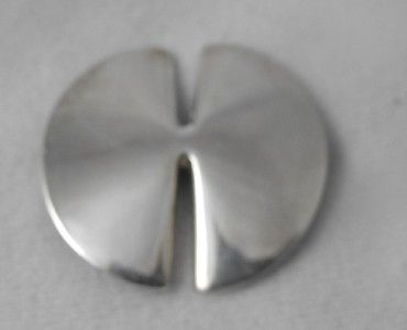  JENSEN ARCHITECTURAL MODERNIST NANNA DITZEL STERLING PIN  DESIGN 337B