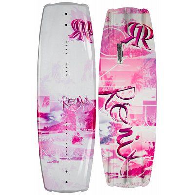 Ronix Krush Wakeboard White/Sparkle Pink/Purple 134 Womens