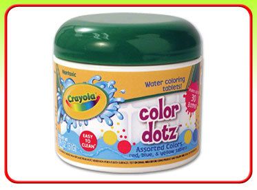 CRAYOLA COLOR DOTZ BATH FIZZIES NEW 45 TABLETS