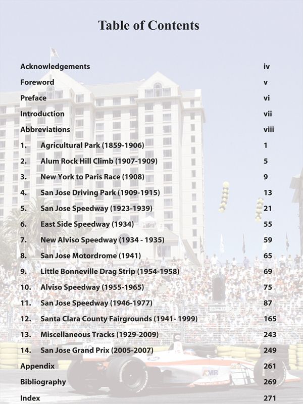 San Jose Speedway Super Modified Book Dennis Mattish