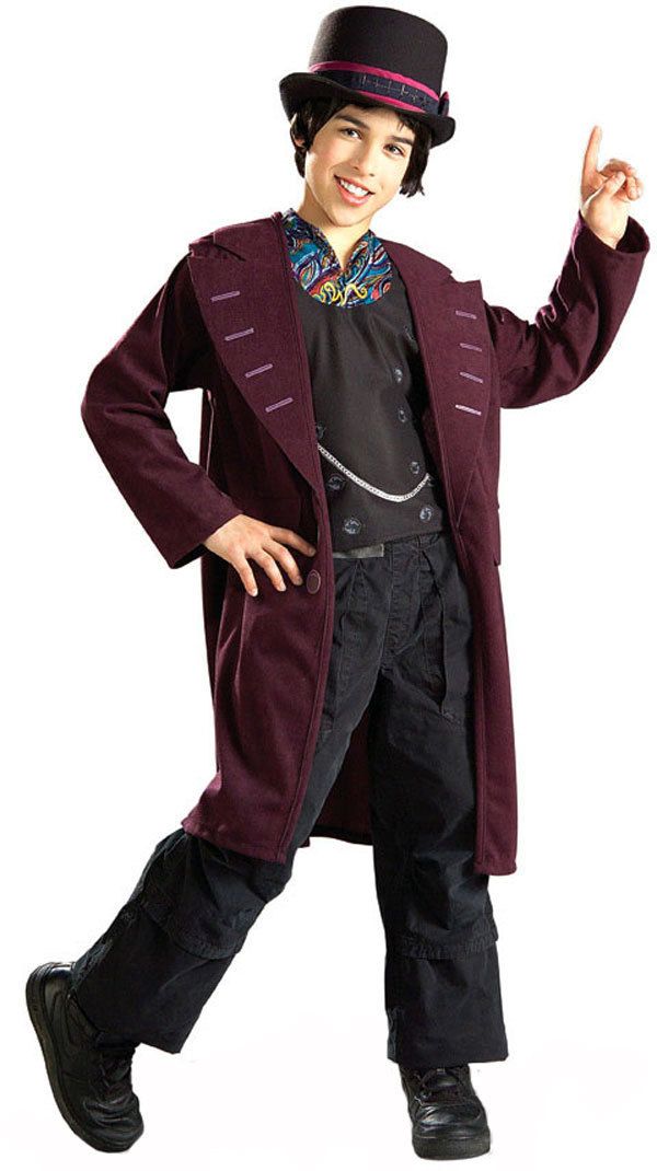  Chocolate Factory Burton Dress Up Halloween Child Costume