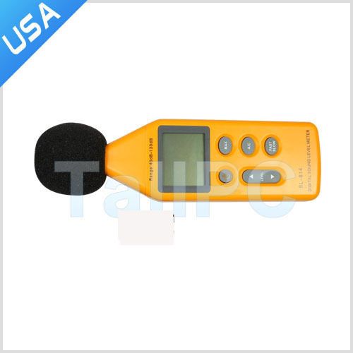 Digital Sound Noise Level Meter Decibel Pressure Logger