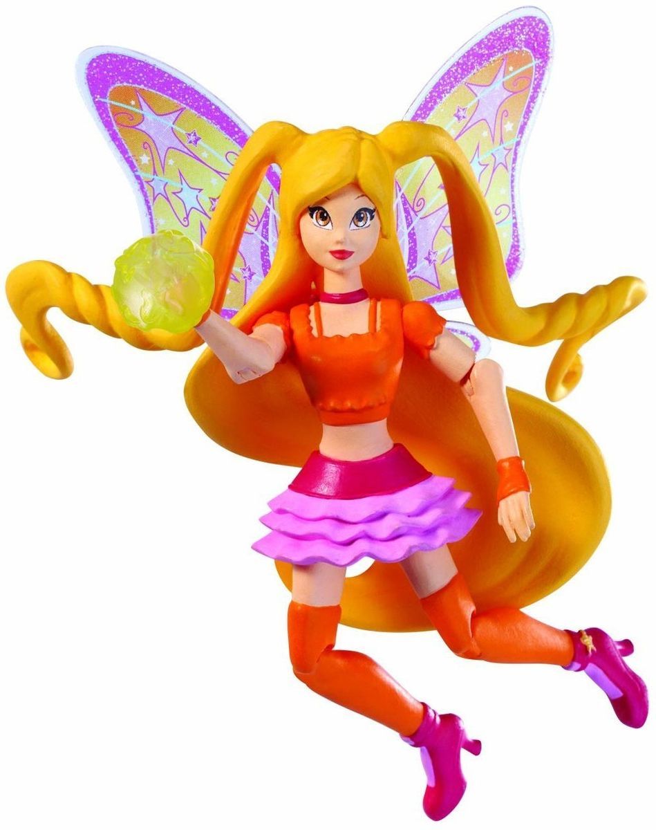 Winx 3 75 Action Doll Believix Premiere Stella New